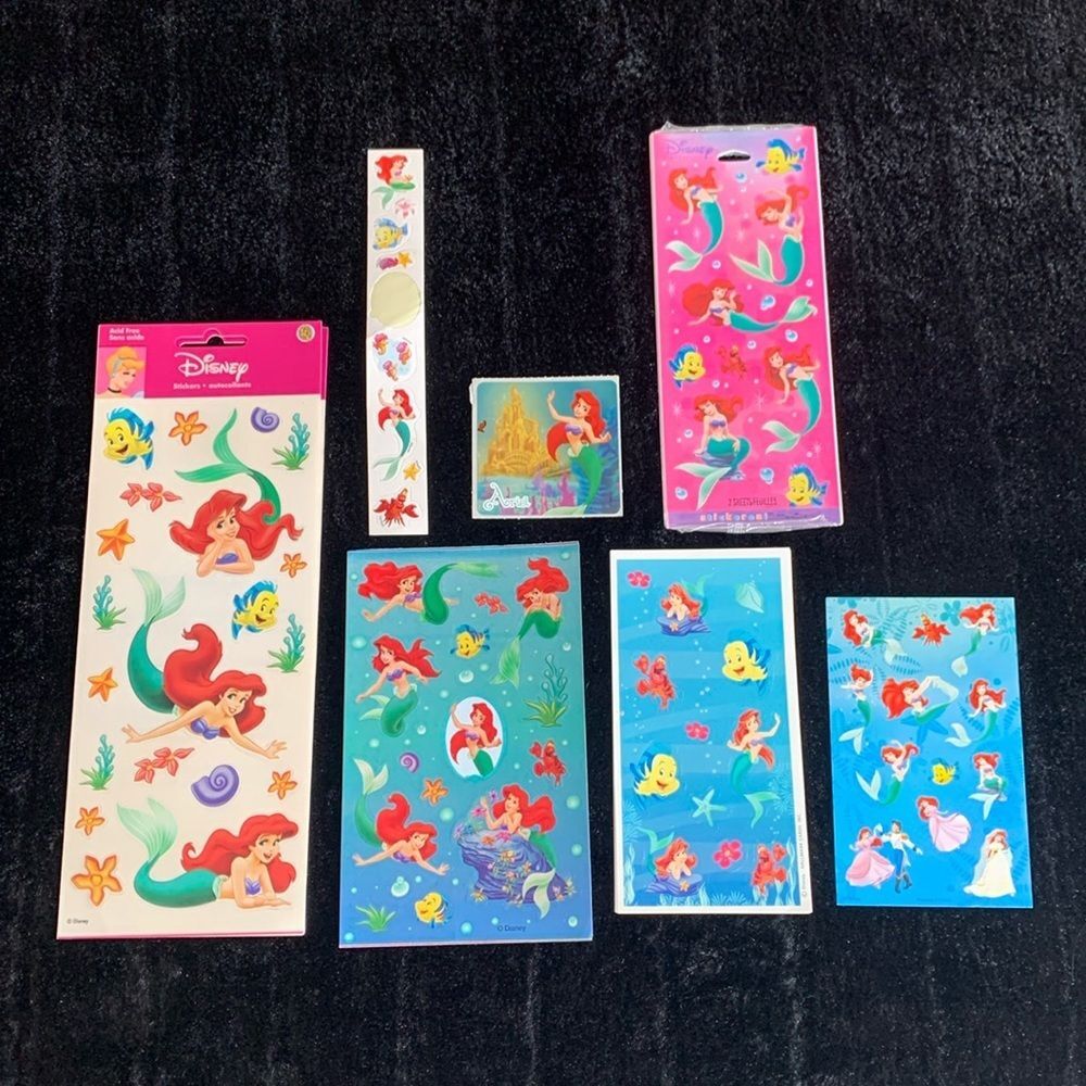 Disney’s Ariel Little Mermaid Sticker Lot
